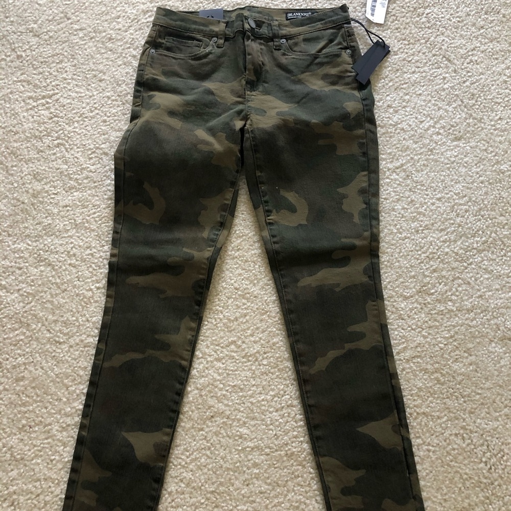 BLANK NYC CAMO JEANS